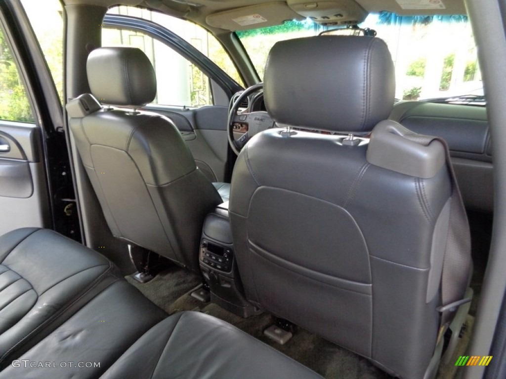 2003 Envoy XL SLT 4x4 - Carbon Metallic / Medium Pewter photo #67