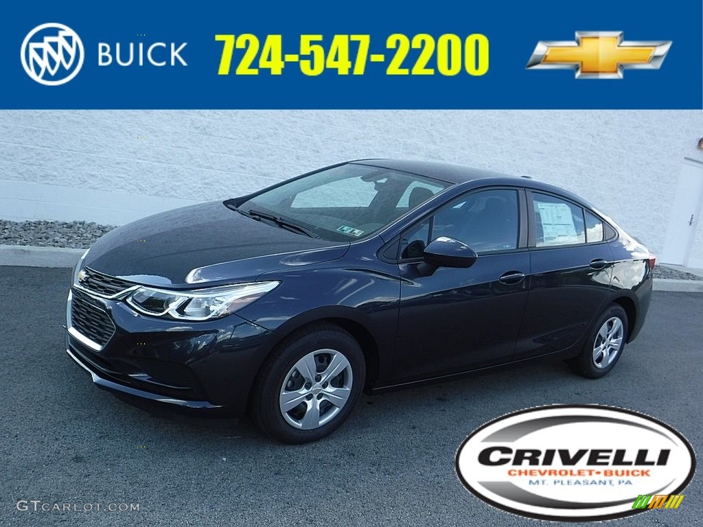 2016 Cruze LS Sedan - Blue Ray Metallic / Jet Black photo #1