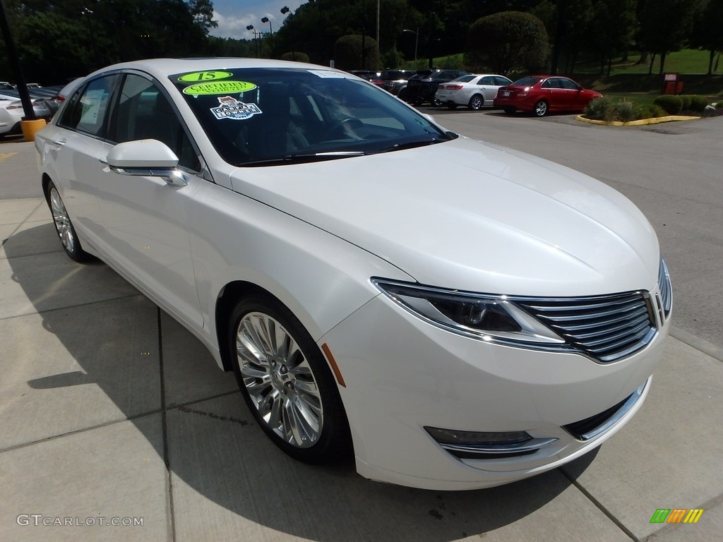 White Platinum 2015 Lincoln MKZ AWD Exterior Photo #115042778