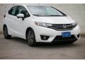 2016 White Orchid Pearl Honda Fit EX-L  photo #1