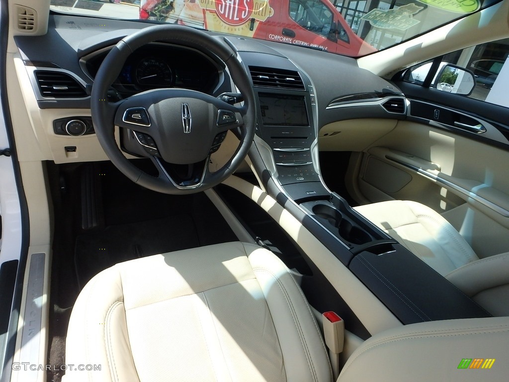 2014 MKZ Hybrid - White Platinum / Light Dune photo #17