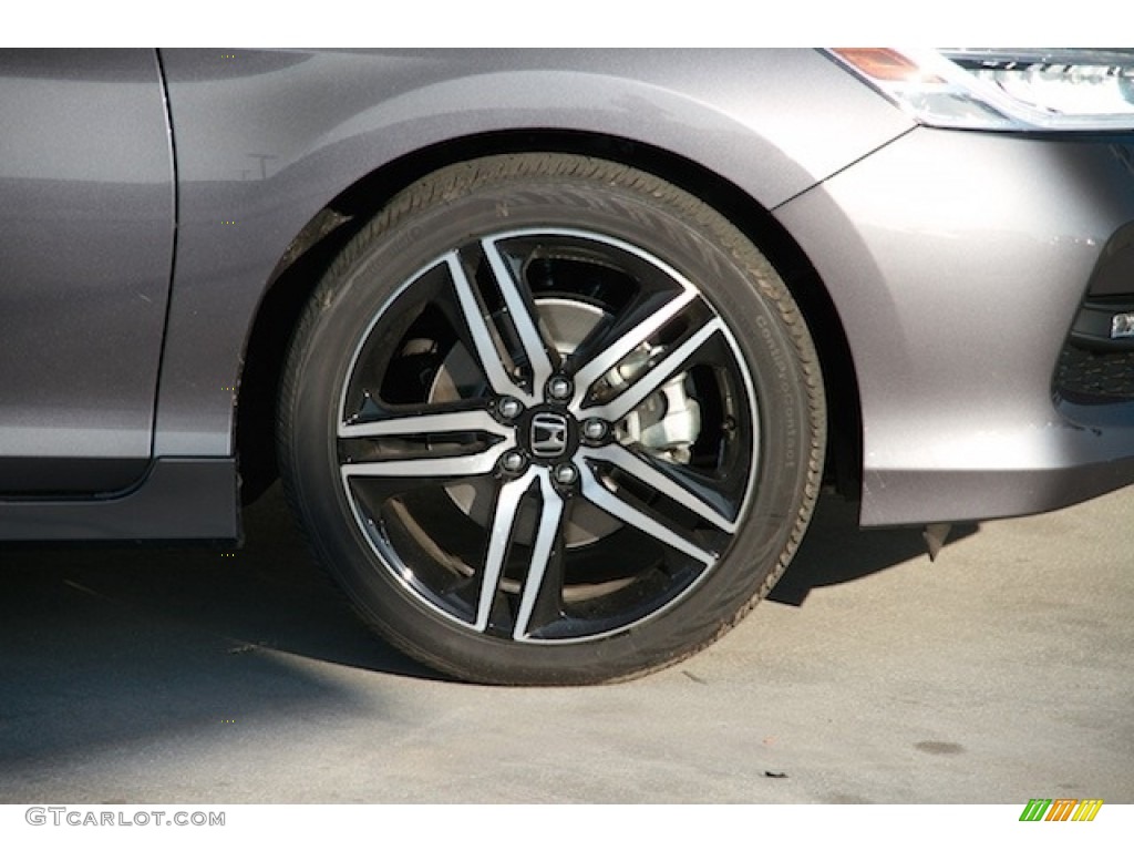 2017 Accord Touring Sedan - Modern Steel Metallic / Gray photo #5