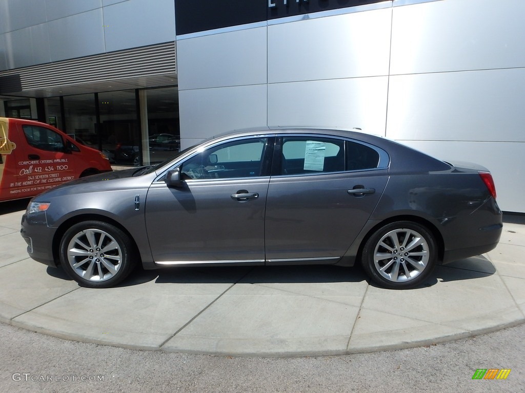 2012 MKS AWD - Sterling Gray Metallic / Charcoal Black photo #2