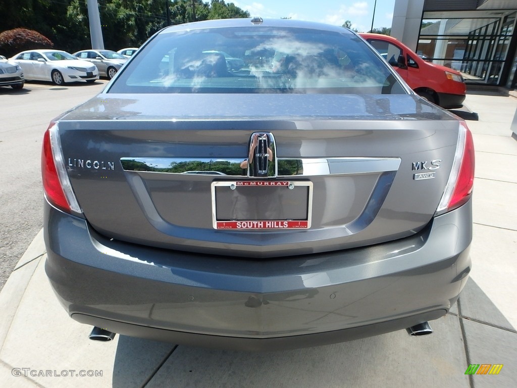 2012 MKS AWD - Sterling Gray Metallic / Charcoal Black photo #4