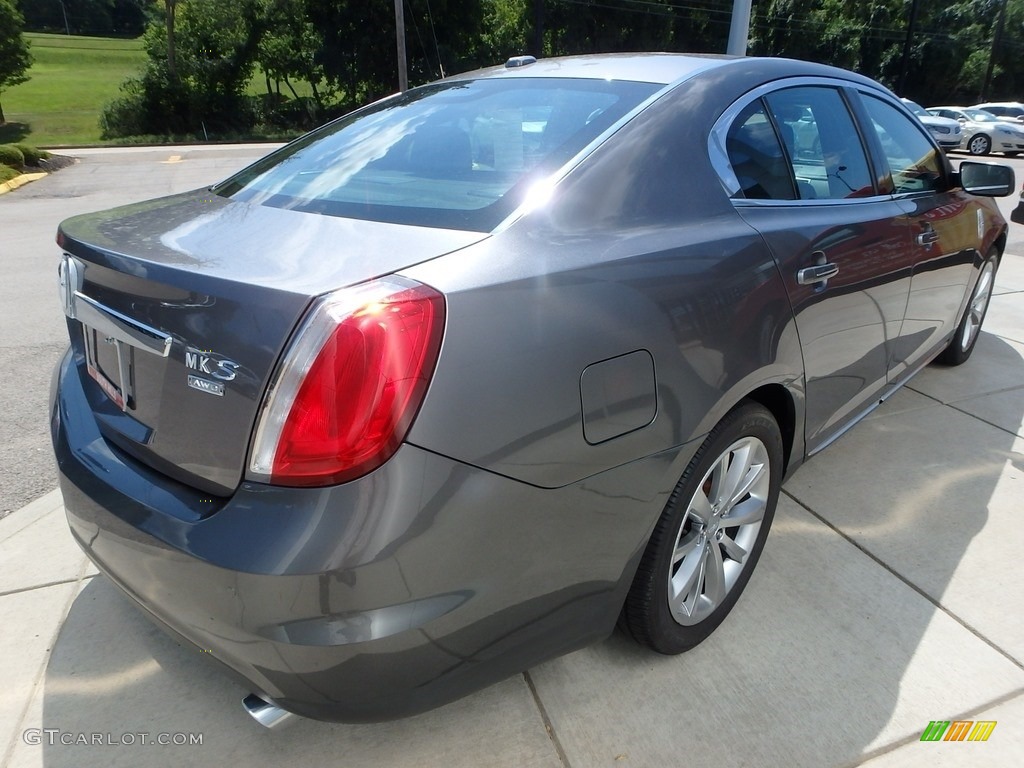 2012 MKS AWD - Sterling Gray Metallic / Charcoal Black photo #5
