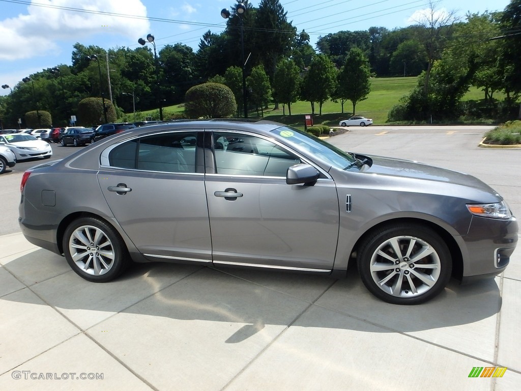 2012 MKS AWD - Sterling Gray Metallic / Charcoal Black photo #6