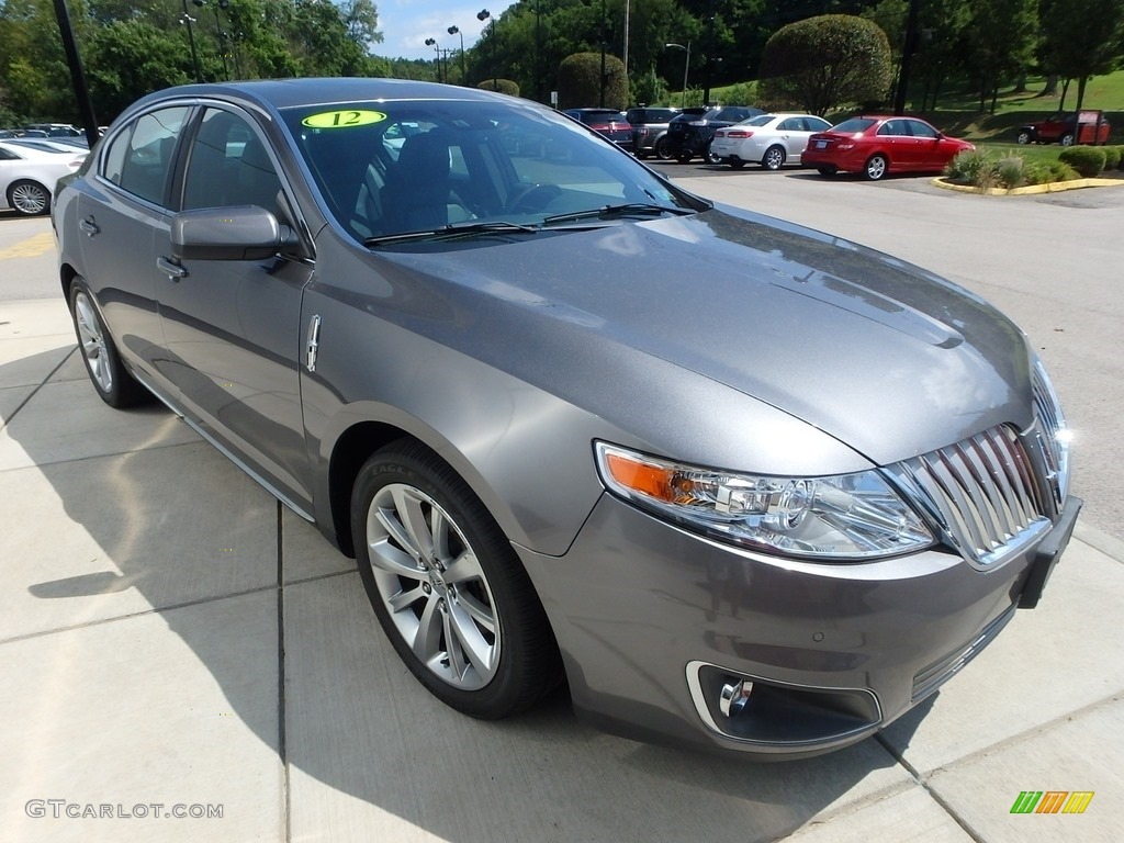 2012 MKS AWD - Sterling Gray Metallic / Charcoal Black photo #7