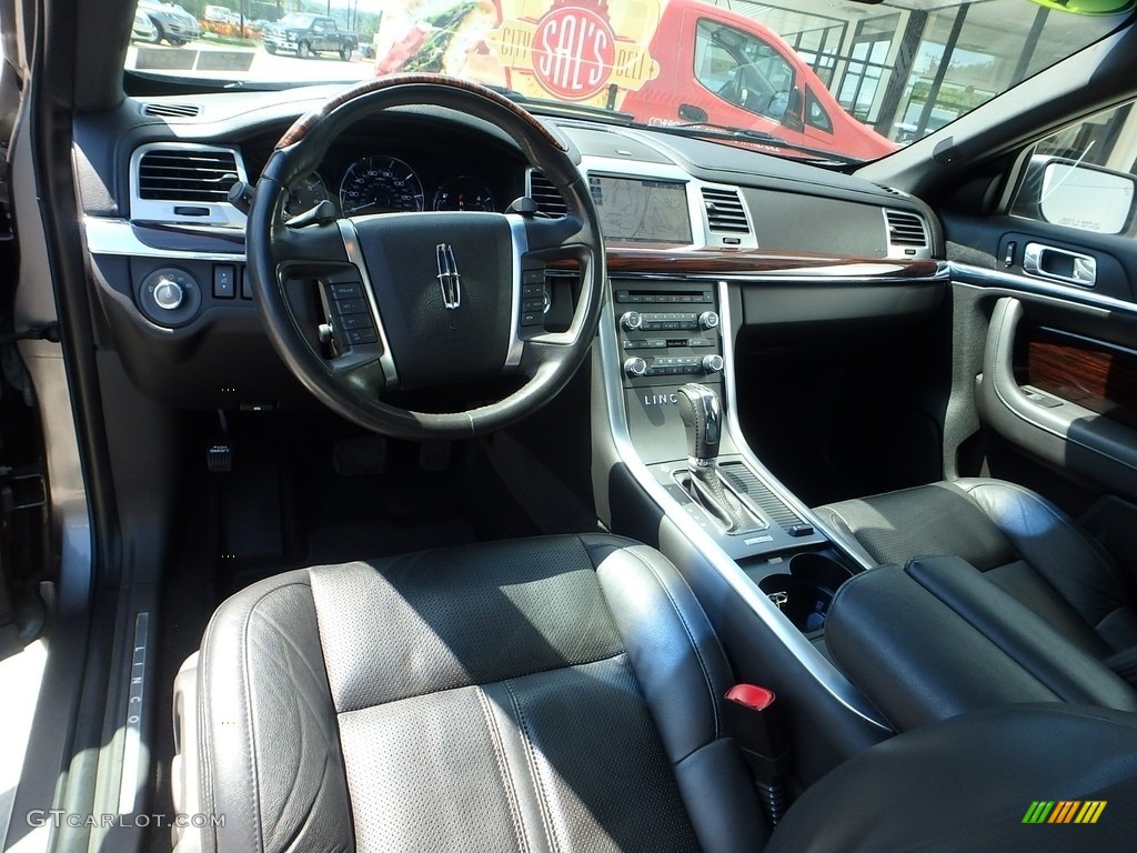 2012 MKS AWD - Sterling Gray Metallic / Charcoal Black photo #17