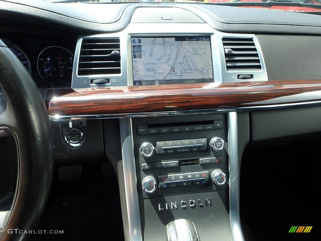2012 MKS AWD - Sterling Gray Metallic / Charcoal Black photo #22