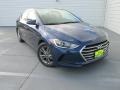 2017 Lakeside Blue Hyundai Elantra SE  photo #1