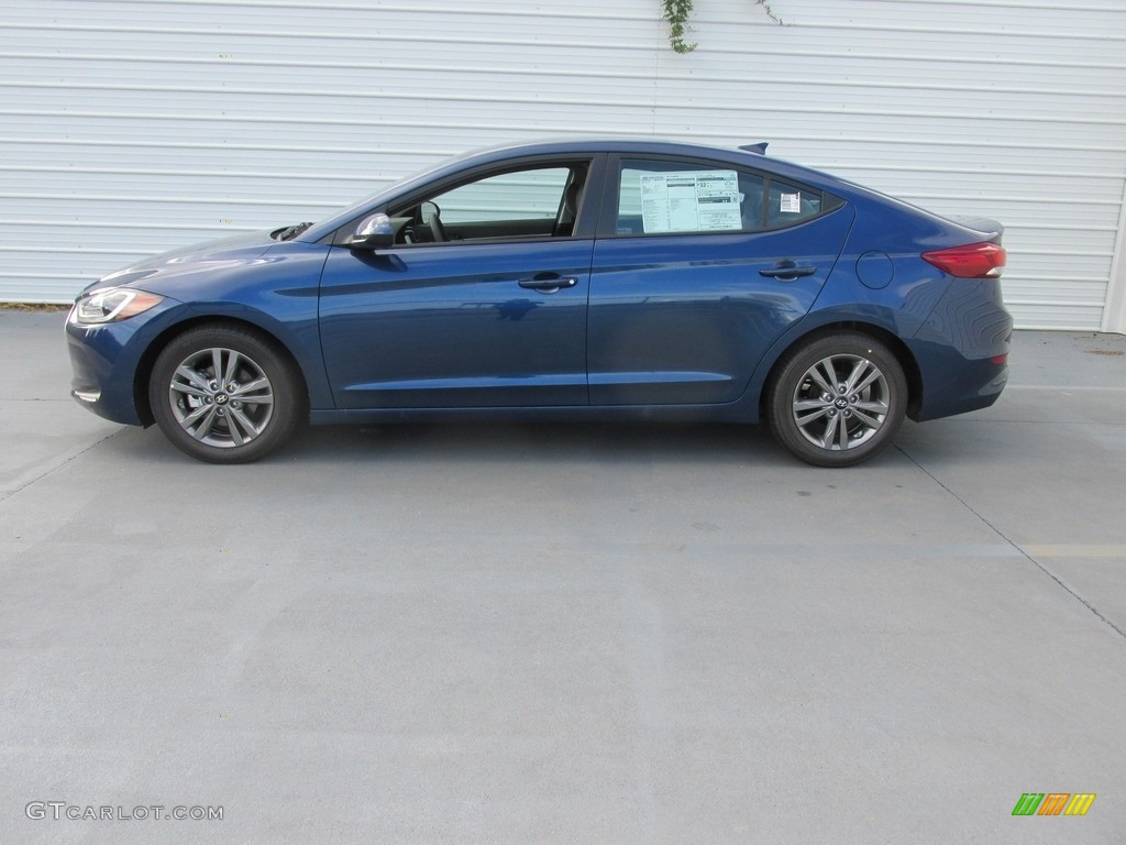 2017 Elantra SE - Lakeside Blue / Gray photo #6