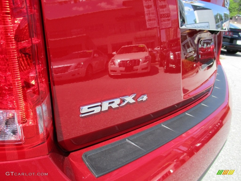 2013 SRX Luxury AWD - Crystal Red Tintcoat / Shale/Brownstone photo #43