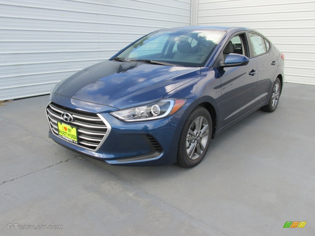 2017 Elantra SE - Lakeside Blue / Gray photo #7