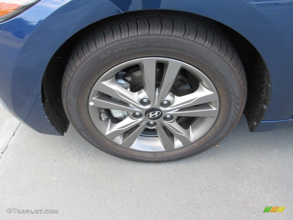 2017 Elantra SE - Lakeside Blue / Gray photo #11