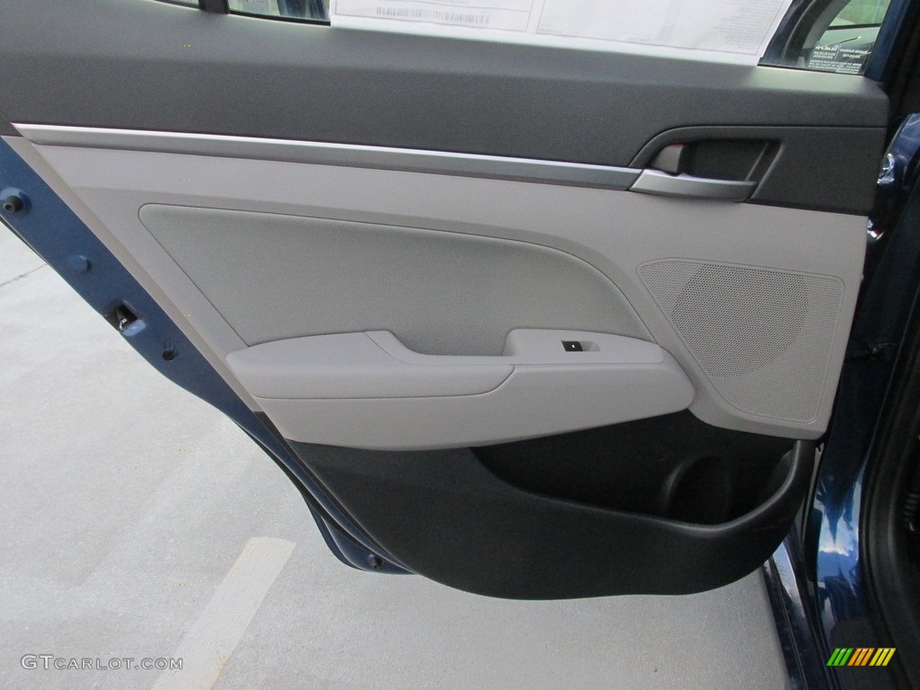 2017 Elantra SE - Lakeside Blue / Gray photo #17