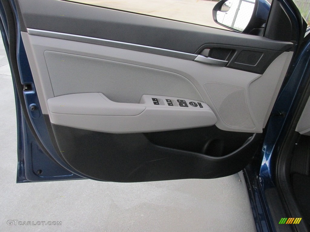 2017 Elantra SE - Lakeside Blue / Gray photo #19