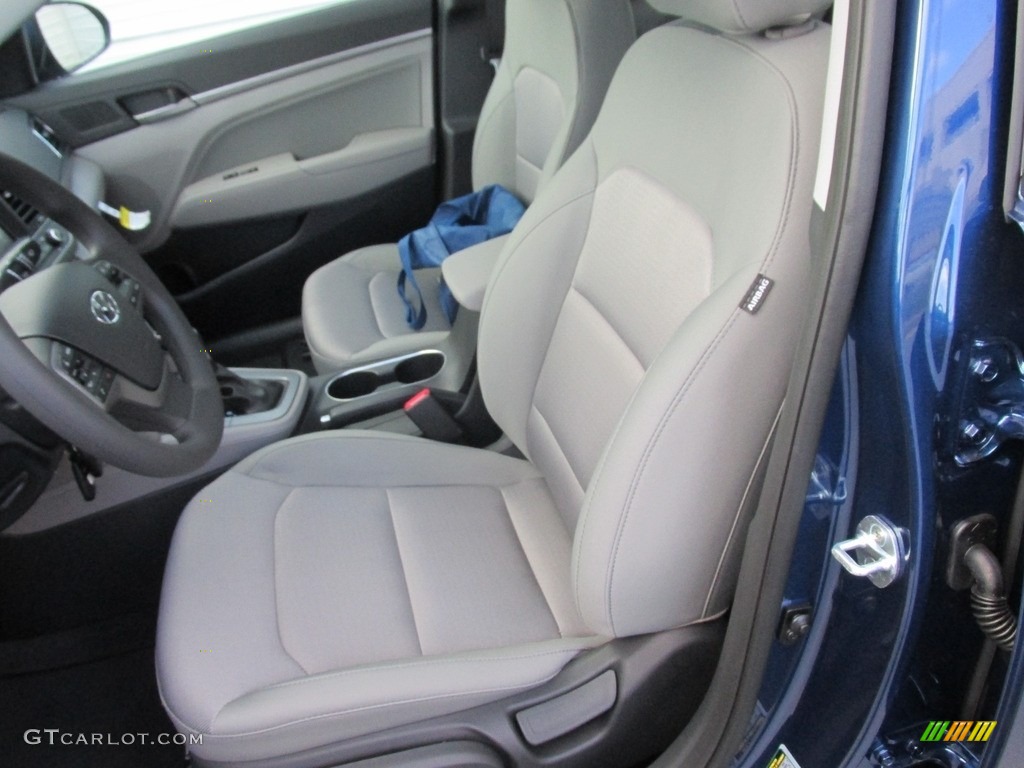 2017 Elantra SE - Lakeside Blue / Gray photo #21