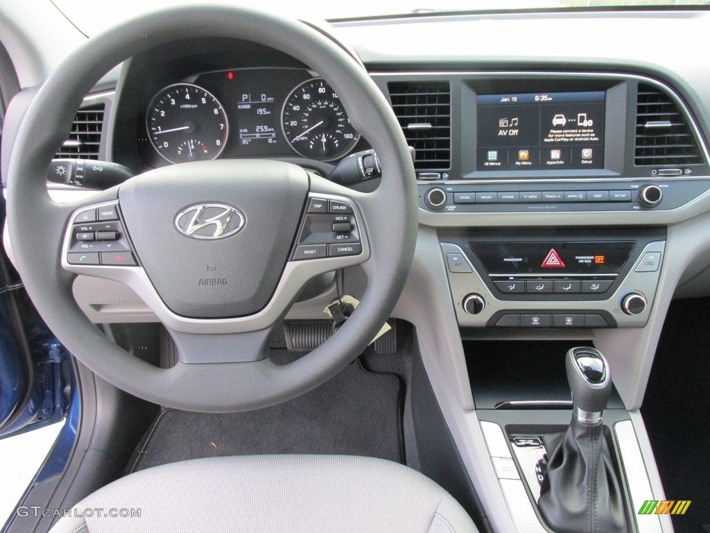 2017 Elantra SE - Lakeside Blue / Gray photo #23