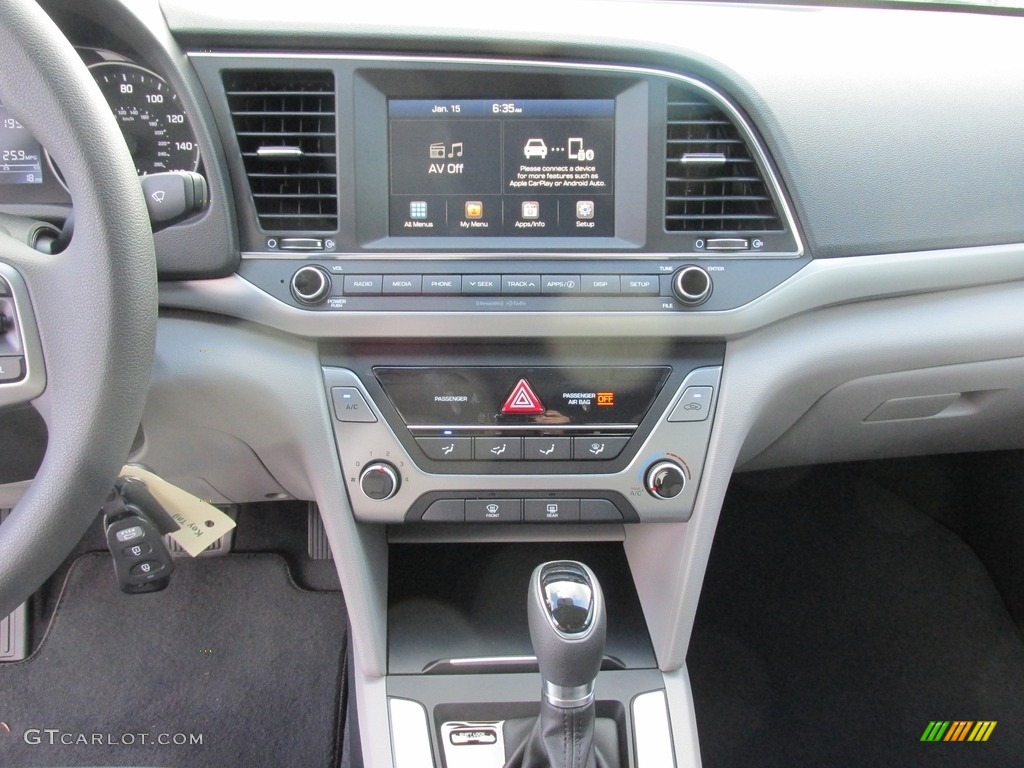 2017 Elantra SE - Lakeside Blue / Gray photo #24