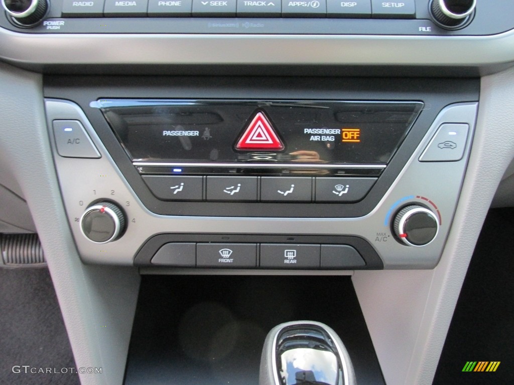 2017 Elantra SE - Lakeside Blue / Gray photo #26