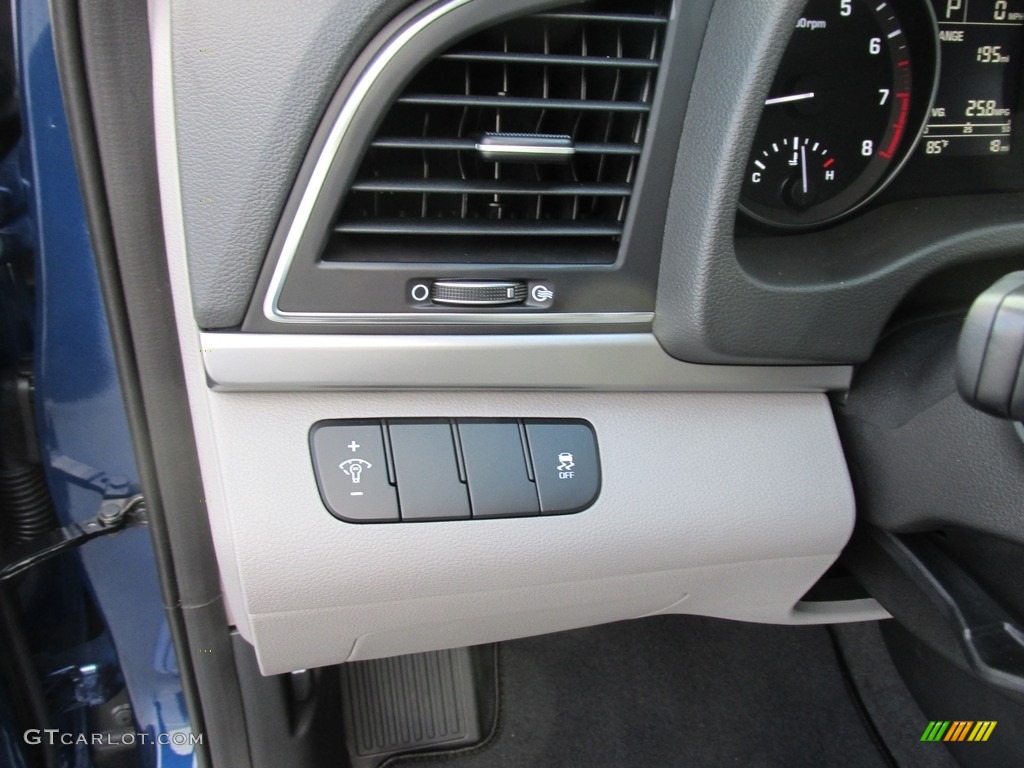 2017 Elantra SE - Lakeside Blue / Gray photo #30