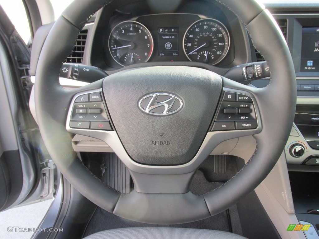 2017 Elantra SE - Gray / Gray photo #30
