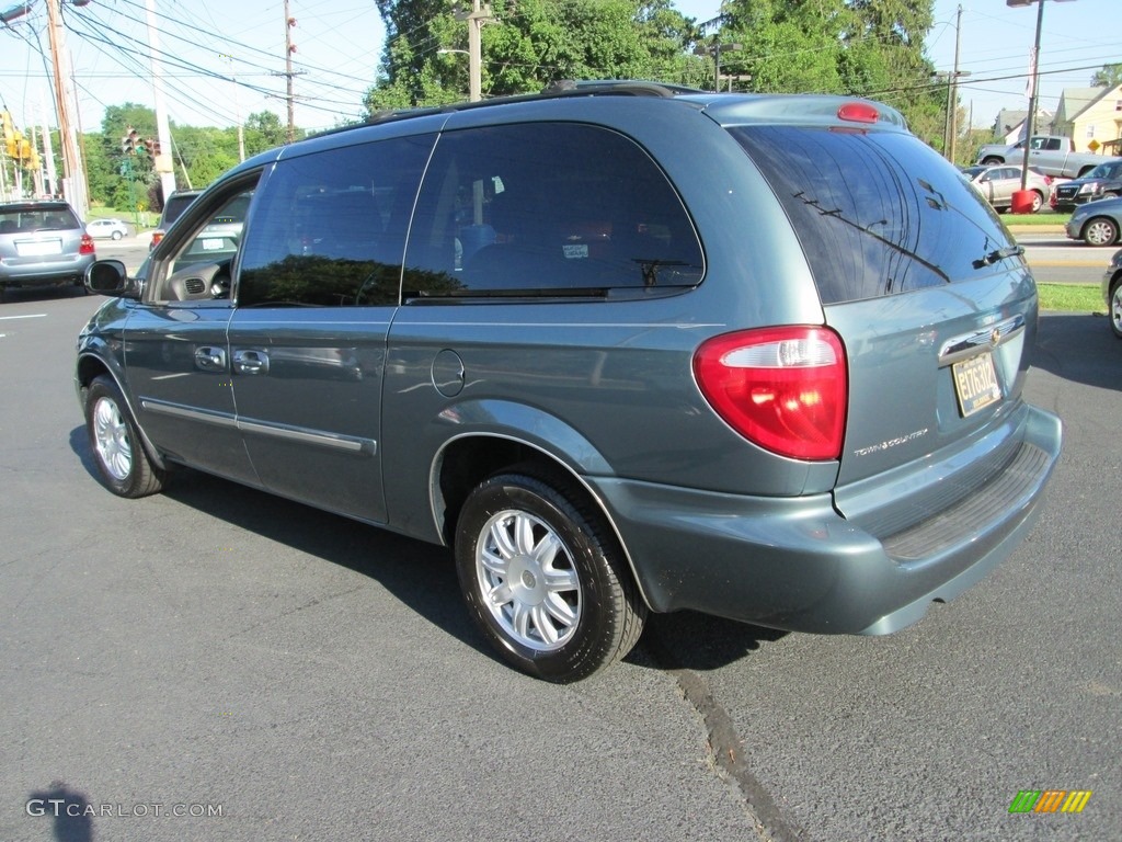 2007 Town & Country Touring - Magnesium Pearl / Medium Slate Gray photo #8