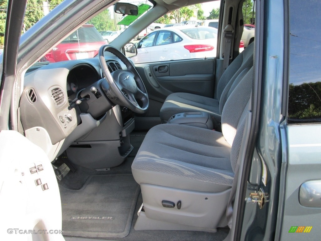 2007 Town & Country Touring - Magnesium Pearl / Medium Slate Gray photo #12