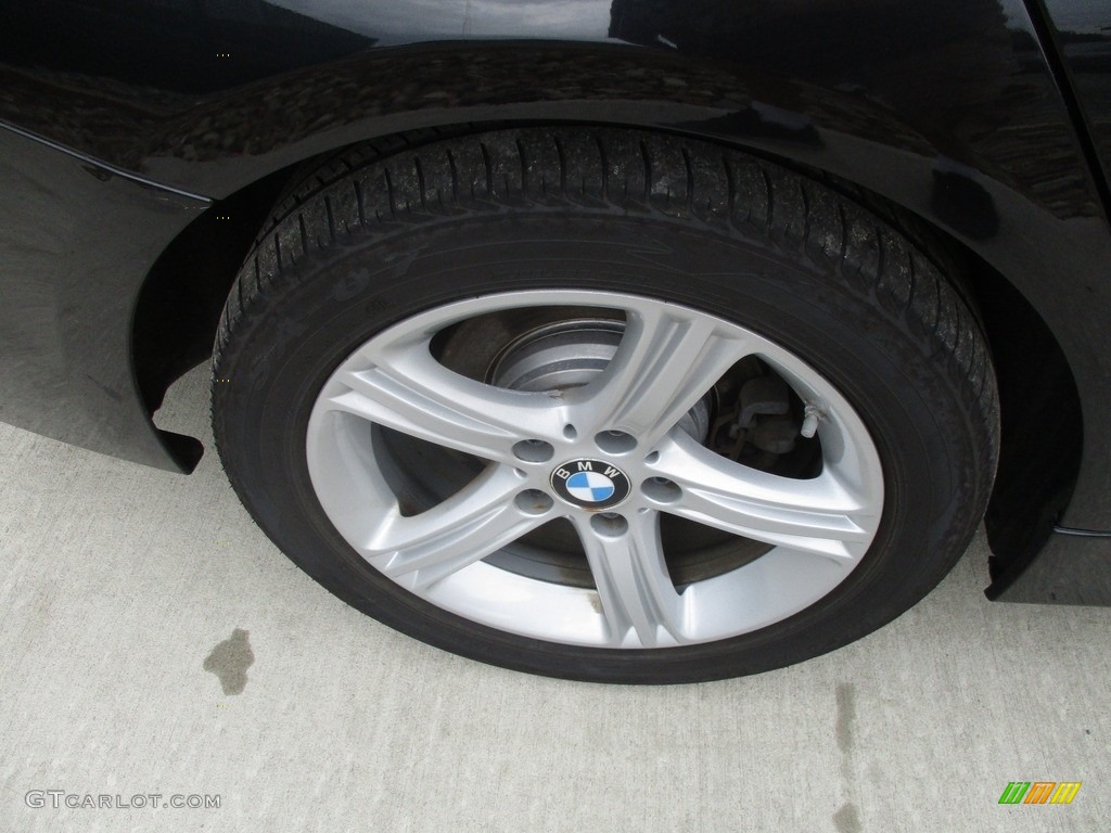 2013 3 Series 328i xDrive Sedan - Jet Black / Venetian Beige photo #3