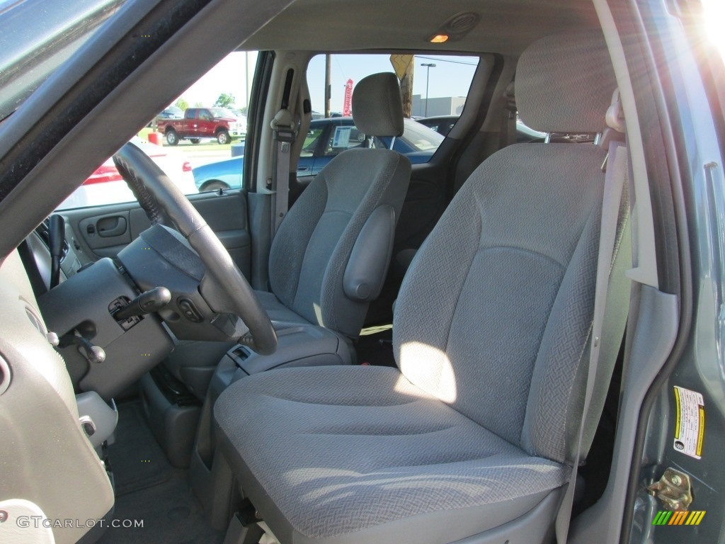 2007 Town & Country Touring - Magnesium Pearl / Medium Slate Gray photo #15