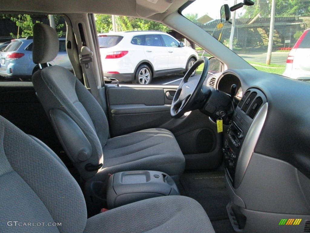 2007 Town & Country Touring - Magnesium Pearl / Medium Slate Gray photo #16