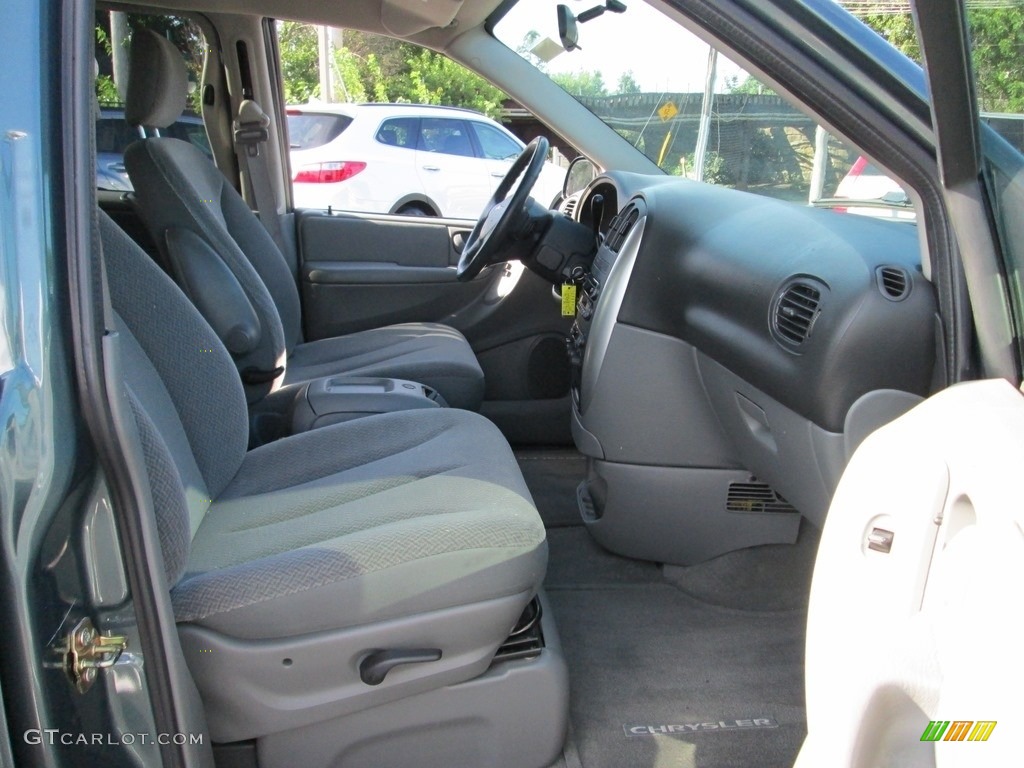 2007 Town & Country Touring - Magnesium Pearl / Medium Slate Gray photo #17