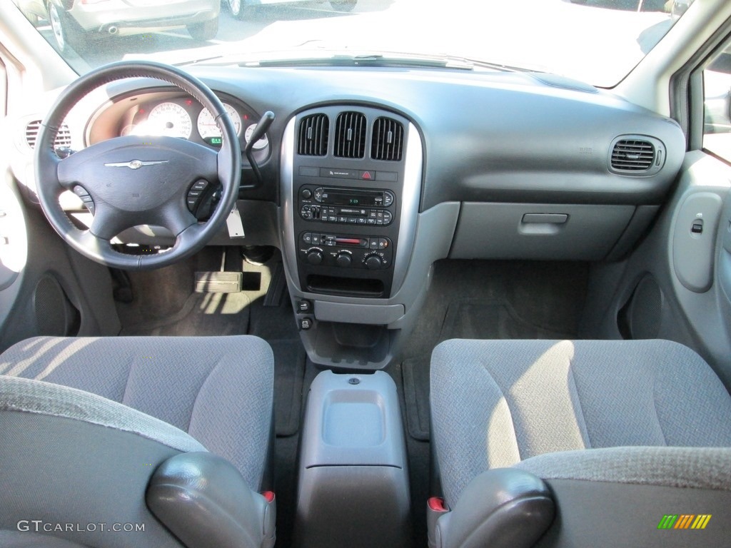 2007 Town & Country Touring - Magnesium Pearl / Medium Slate Gray photo #23