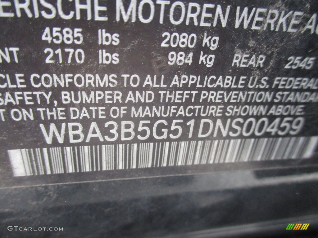 2013 3 Series 328i xDrive Sedan - Jet Black / Venetian Beige photo #19