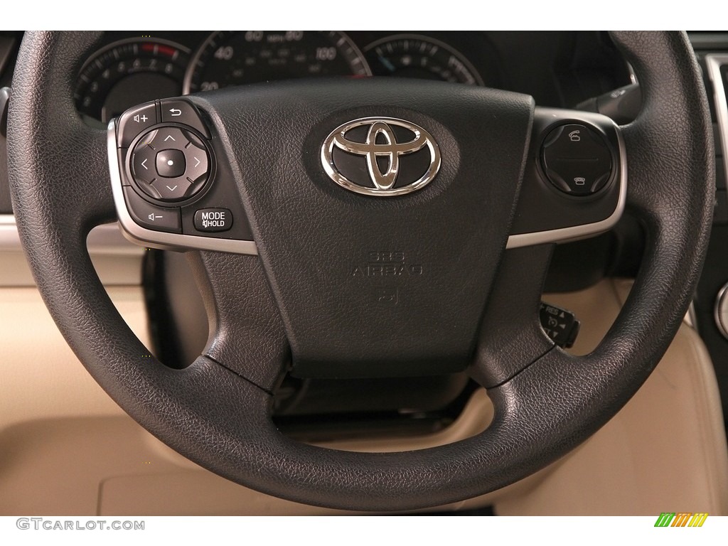 2013 Camry LE - Barcelona Red Metallic / Ivory photo #9