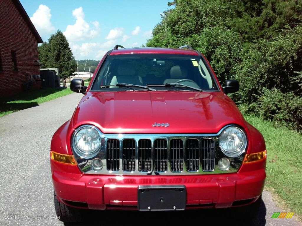 2006 Liberty Limited - Inferno Red Pearl / Dark/Light Slate Gray photo #3