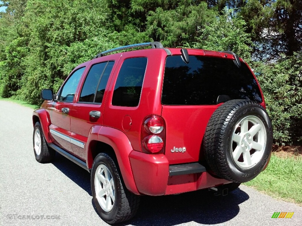 2006 Liberty Limited - Inferno Red Pearl / Dark/Light Slate Gray photo #8