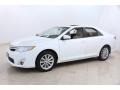 2013 Super White Toyota Camry XLE  photo #3