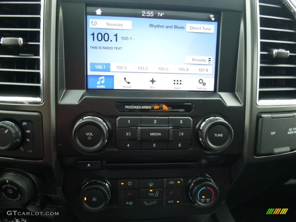 2016 F150 XLT SuperCrew 4x4 - Shadow Black / Black photo #14