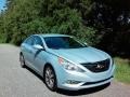 Iridescent Silver Blue Pearl - Sonata SE 2.0T Photo No. 4