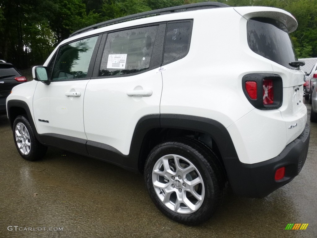 2016 Renegade Latitude 4x4 - Alpine White / Black/Sandstorm photo #3
