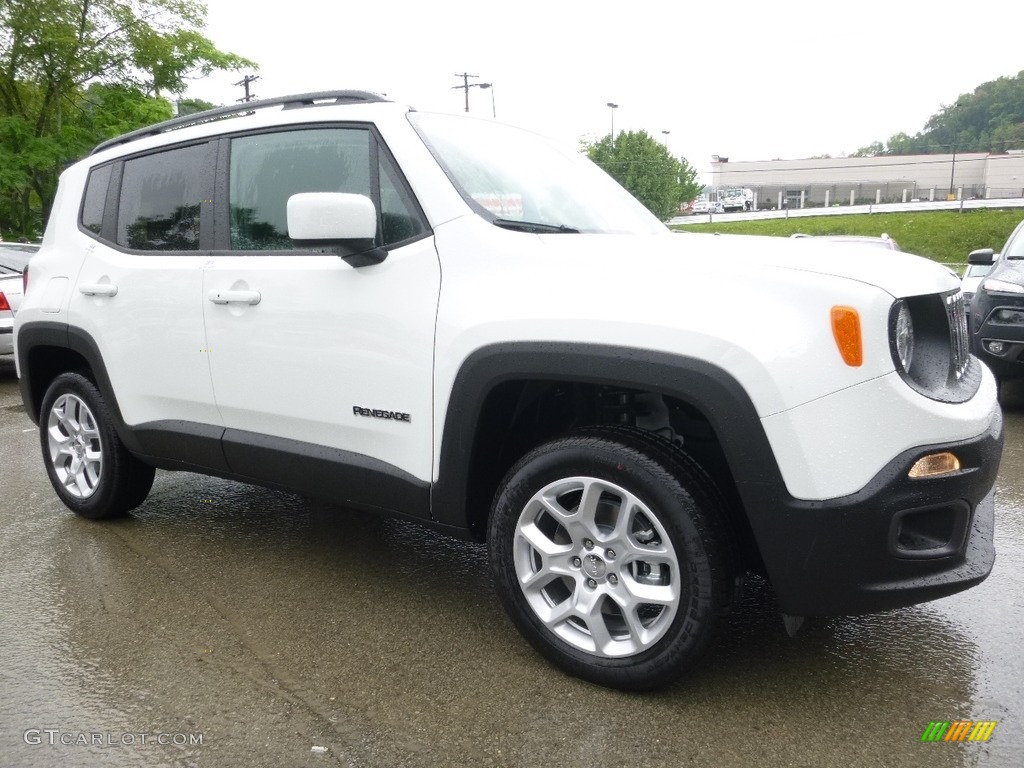 2016 Renegade Latitude 4x4 - Alpine White / Black/Sandstorm photo #8