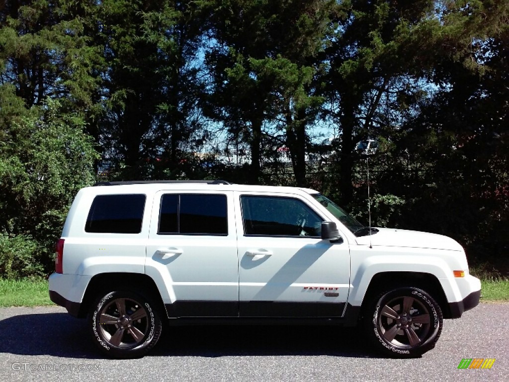 Bright White 2017 Jeep Patriot 75th Anniversary Edition 4x4 Exterior Photo #115057488