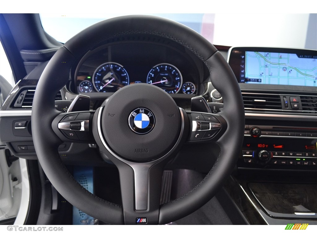 2017 6 Series 640i Convertible - Alpine White / Black photo #14
