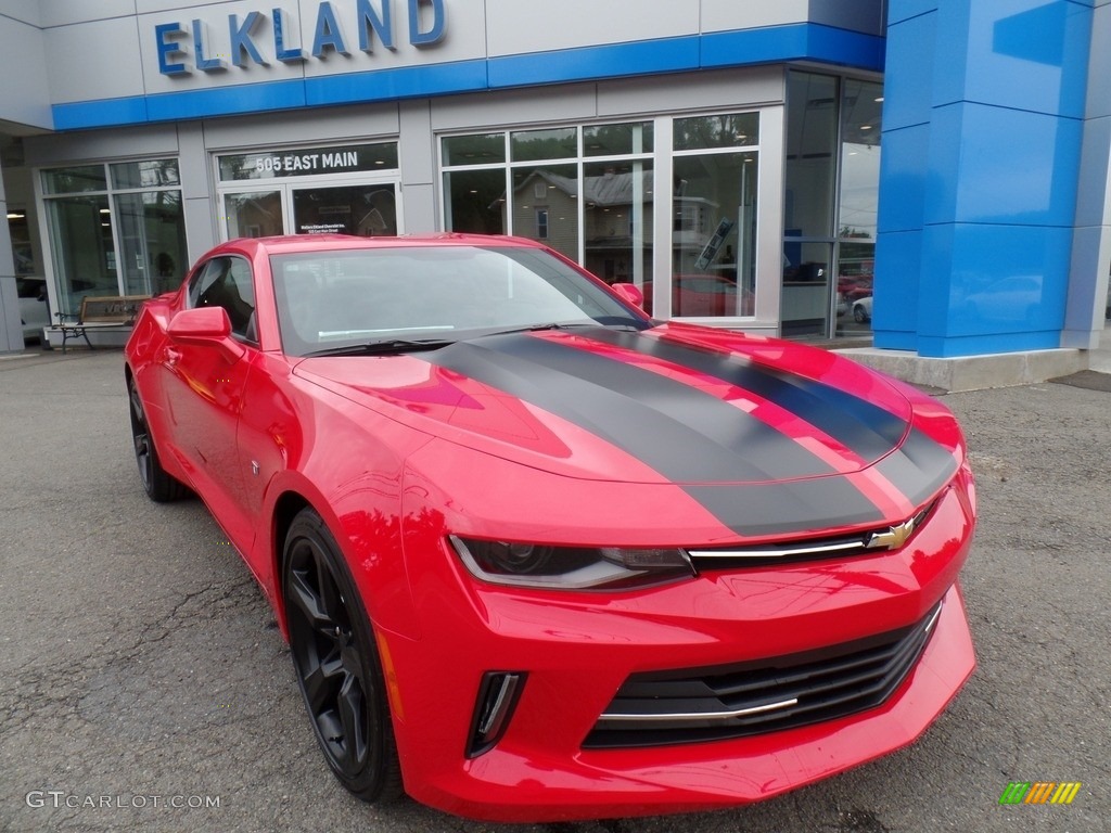 2017 Camaro LT Coupe - Red Hot / Jet Black photo #1