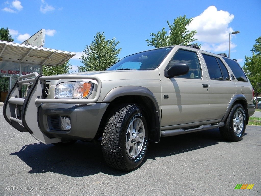 1999 Pathfinder XE 4x4 - Sahara Beige Metallic / Gray photo #6