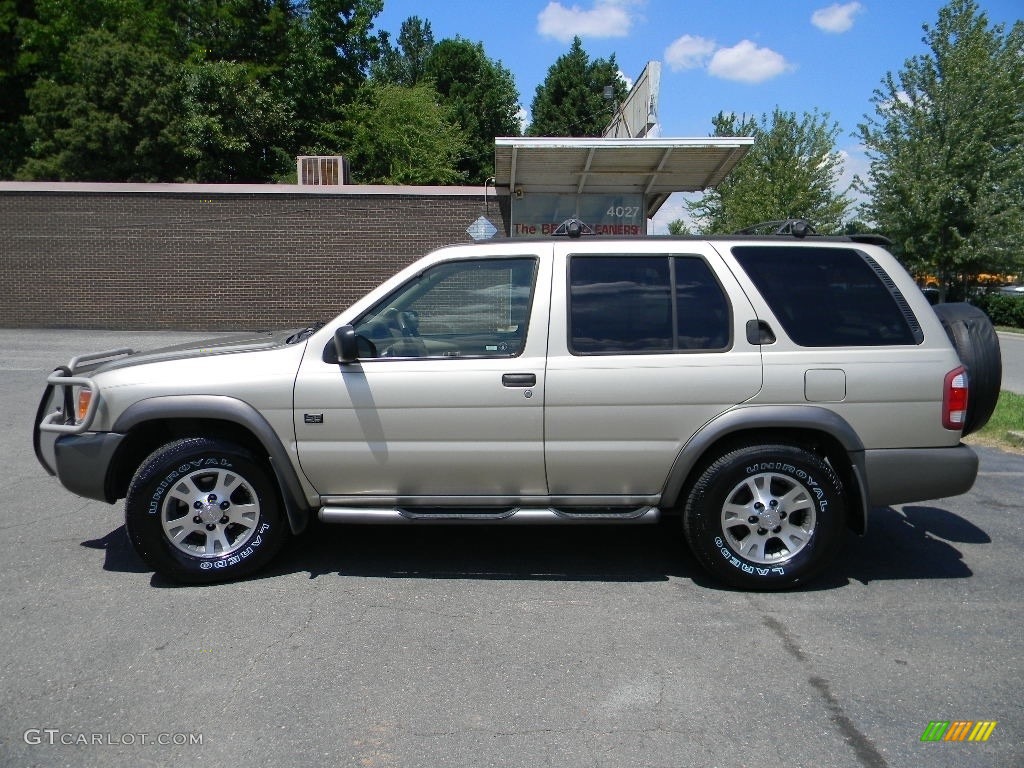 1999 Pathfinder XE 4x4 - Sahara Beige Metallic / Gray photo #7