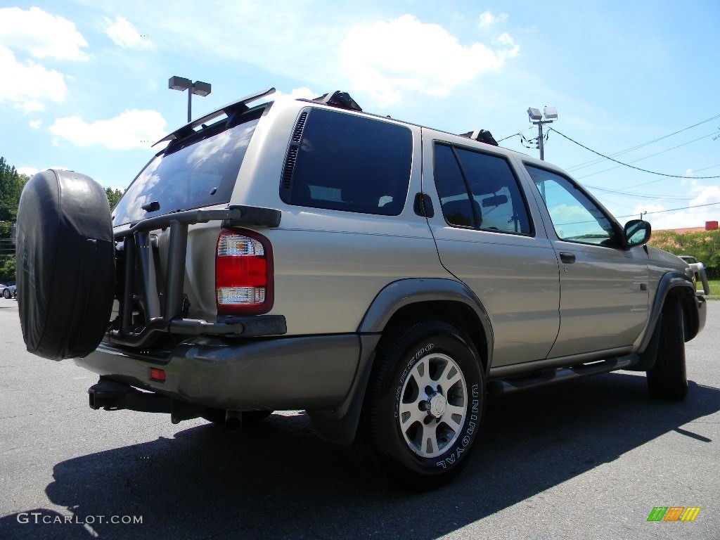 1999 Pathfinder XE 4x4 - Sahara Beige Metallic / Gray photo #10