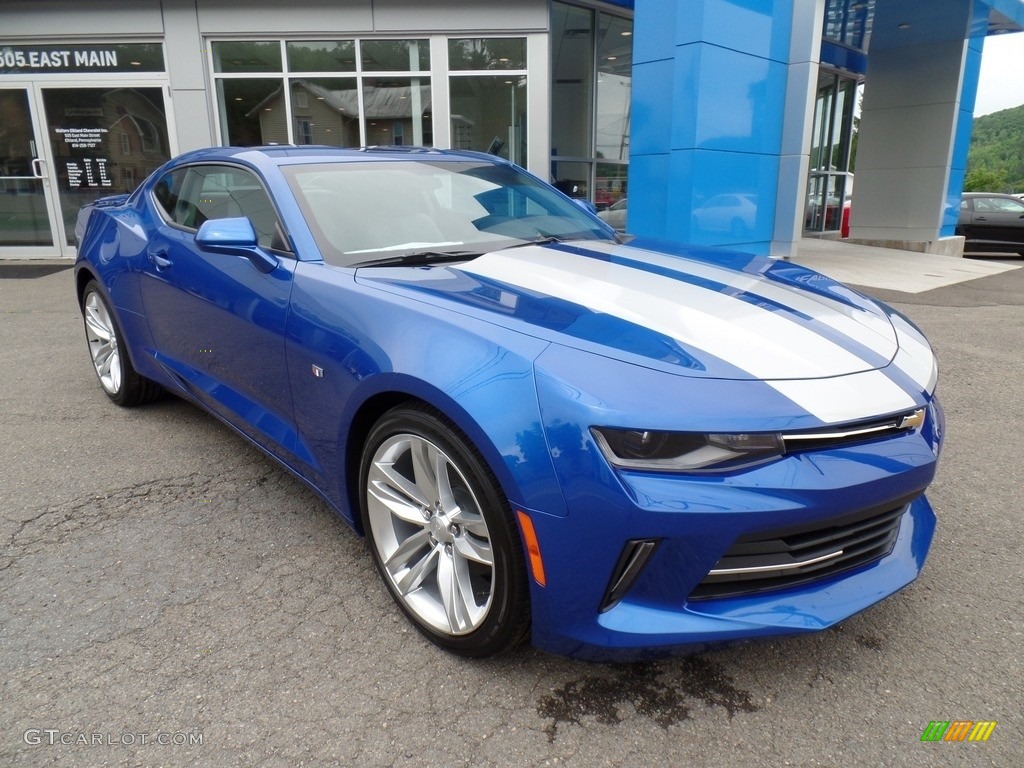 Hyper Blue Metallic 2017 Chevrolet Camaro LT Coupe Exterior Photo #115060380