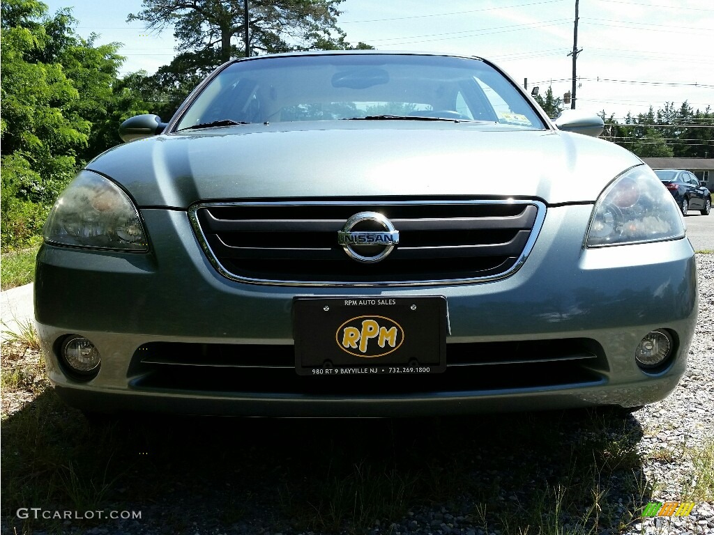 2002 Altima 2.5 S - Mystic Emerald Metallic / Blond Beige photo #2